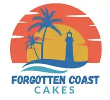 Forgotten Coast Cakes logo designed by Greg Tyndall